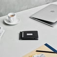 thumbnail image 2 of DONBOLSO Slim Leather Wallet - Minimalist Bifold Wallet for Men - RFID Blocking Protection Money & Card Holder - Durable & Functional Front Pocket Wallet - Best Present for Father's Day & Birthday, 2 of 6