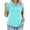 03_Pea Green, variant on Womens Plus Size Summer Tops Casual Pleated T Shirts Going Out Collared Tunics Chic Short Sleeve V-Neck Tees 2XL Royal Blue