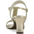 thumbnail image 3 of Karen Scott Womens Toriee Round toe Kitten heel T-Strap Sandals, 3 of 3