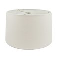 thumbnail image 1 of Pantalla para lámpara Melloway Hardback Drum 36x41x27 cm blanca, 1 of 7