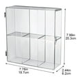 thumbnail image 3 of Acrylic Display Case Clear Display Box Cabinets Dustproof Protection Showcase for Minifigure Model Dolls Toys Collectibles Jewelry, 3 of 7
