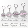 thumbnail image 2 of Aperol Spritz Acrylic Keychain, Summer Cocktail Keyring, Girls Trip Bag Charm, Bachelorette Party Favor, Cute Drink Keychain, Bestie Gift (1 keychain), 2 of 2