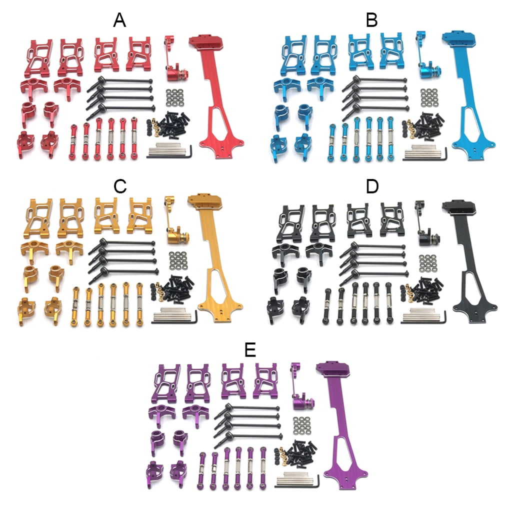 Kit Bras Oscillants Pour Voiture RC WLtoys 144001/144002/etc. - 4 Pièces - Améliore Stabilité & Conduite