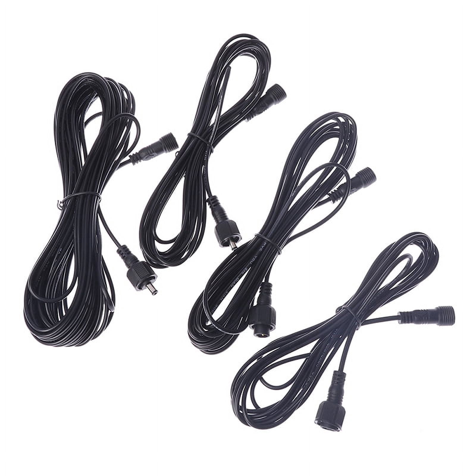 3/5/10M Wear Resistant Portable Solar Spotlights Waterproof Cord Extension Cable