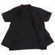 thumbnail image 1 of USHOBE Chef Coat Short Sleeve Black Unisex Uniform Breathable Kitchen Apparel for Catering, 1 of 8