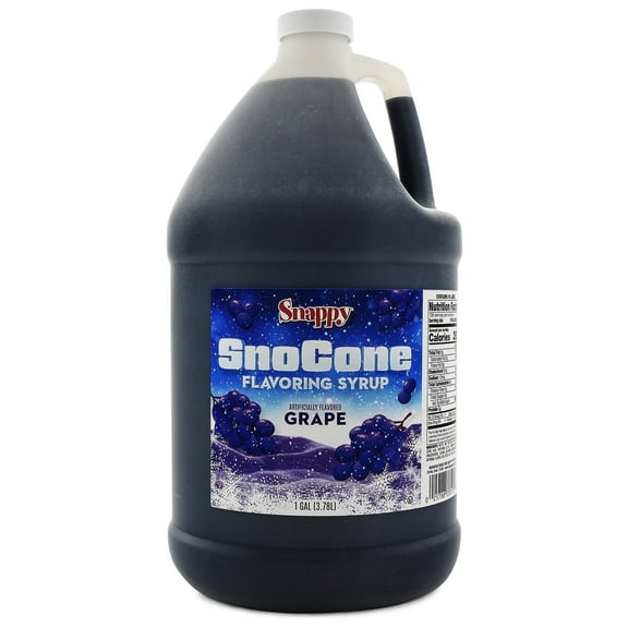 Grape Snappy Snow Cone Syrup (1 Gallon)