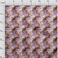 thumbnail image 3 of oneOone Tissu Polyester Spandex Marron Motif Animal Tissu au Mètre 56 Pouces de Large-Yu, 3 of 4