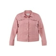 thumbnail image 4 of Time and Tru Women's and Women's Plus Denim Jacket, Sizes XS-4X, 4 of 5