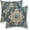 Light Blue, variant on Boho Pillow Covers 12x20 Set of 2, Brown Beige Carpet Pattern Outdoor Decorative Throw Pillows Ethnic Rustic Farmhouse Cushion Cases Linen Gifts for Couch Sofa Decor