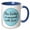 Blue/White, variant on 3drose, Simple Text About Food and Kitchen, 11oz Mug