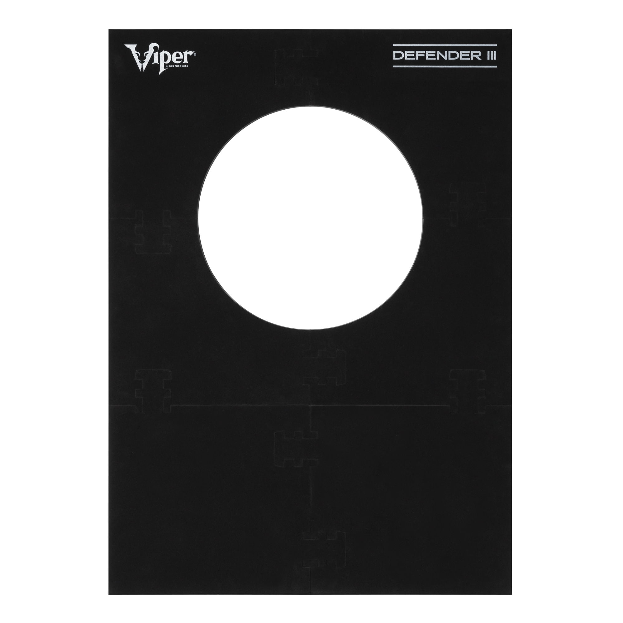 Viper Shot King Sisal Dartboard, Defender III Dart Surround and Viper Edge Throwline