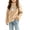 Brown, variant on Girls Fleece Mock Neck Long Sleeve T-Shirts, Stretchy Long Sleeve Panda Print Loose Fit Warm Casual Pullover Tops Tee for Fall Layering Blue Size 5-6