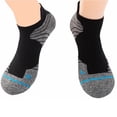 thumbnail image 5 of Jamicy Men's No Show Socks Breathable Sports Compression Cushioned Sole Arch Support Socks Athletic Running Socks for Men, 5 of 6