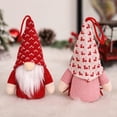 thumbnail image 4 of 2pcs Luminous Gnome Dolls Knitted Faceless Dwarf Elf with Lights Valentine Wedding Birthday Christmas Tree Shelf Table Ornaments, 4 of 7