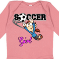thumbnail image 4 of Inktastic Soccer Girl Goalie Girls Long Sleeve Baby Bodysuit, 4 of 5