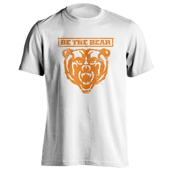 Mercer University Bears MU Be The Bear Short Sleeve T-Shirt (White, 3XL)