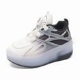 thumbnail image 3 of Kids LED Roller Skate Shoes with Wheel Light up Roller Shoes Kids Skates Sneakers Gift for Girls Boys Children, 3 of 20