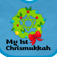 thumbnail image 4 of Inktastic My First Chrismukkah Boys or Girls Baby Bib, 4 of 4