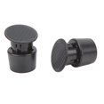 thumbnail image 2 of Caja de repuesto delantera para coche, gancho para maletero, reemplazo de grano de fibra de carbono para Tesla Model 3 2021 a 2023, 2 uds., 2 of 5
