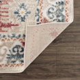 thumbnail image 6 of Hauteloom Bindi Hallway, Kitchen Runner Rug - Oriental Bohemian Vintage Carpet - Red, Cream, Blue, Brown - 2'7" x 7'3", 6 of 14
