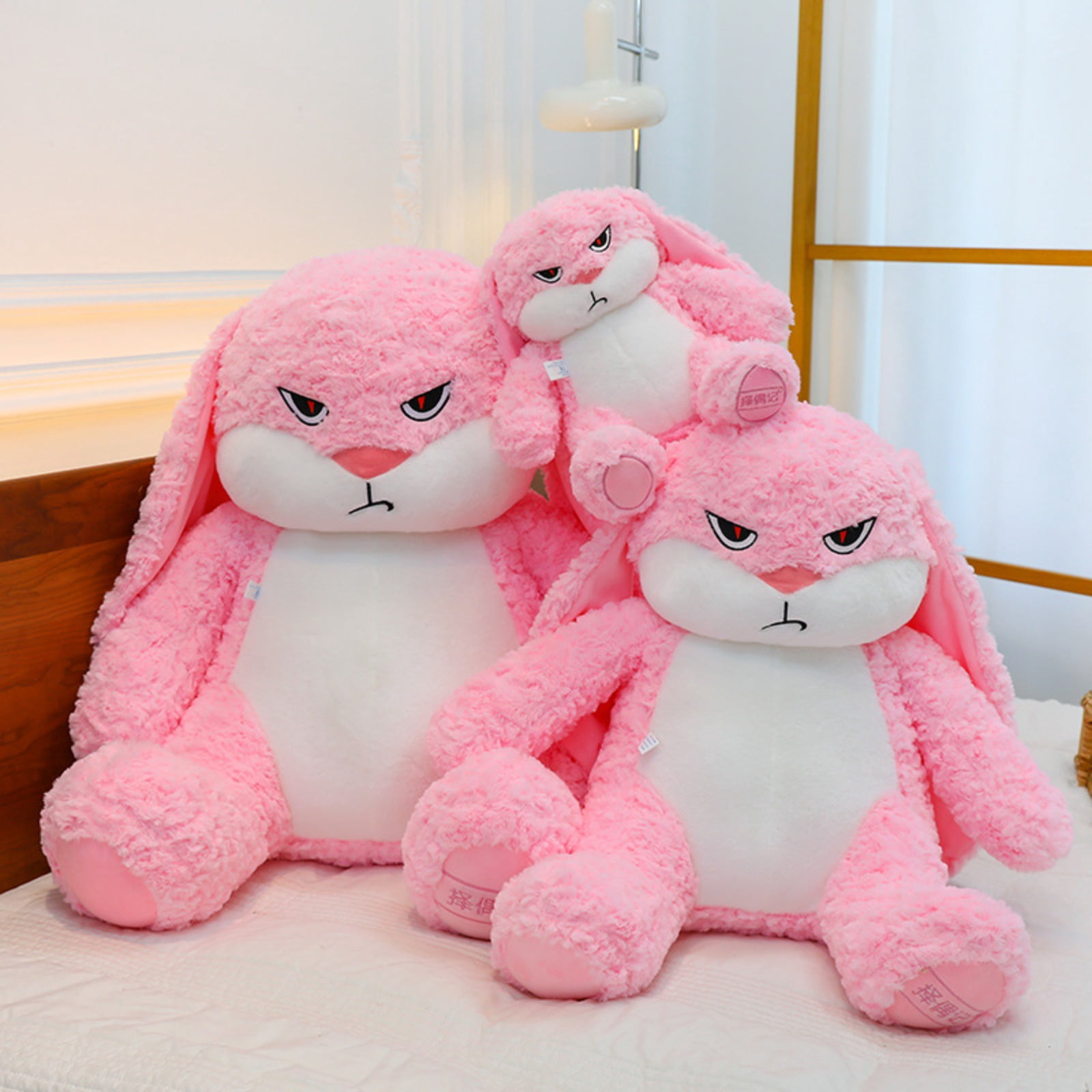 Cute Bunny Plush Toy Soft Stuffed Rabbit Doll Kawaii Gift Home Decor Plush Animal