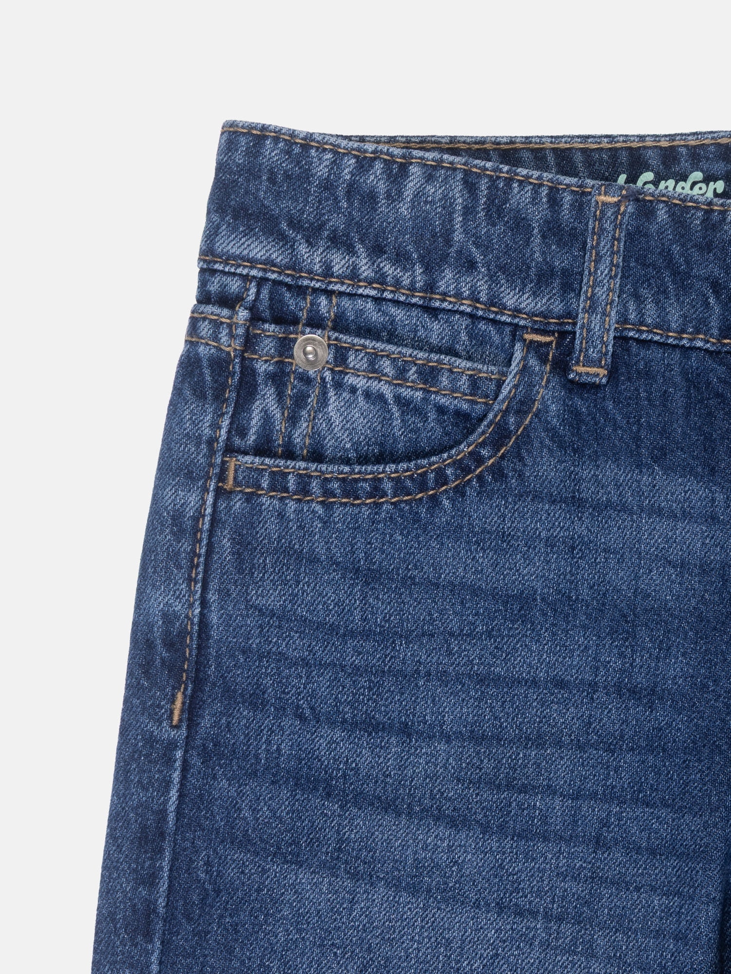 Wonder Nation Girls Straight Leg Jeans, Sizes 5-18