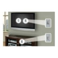 thumbnail image 2 of DataComm Electronics 50-3331-WH-KIT Small Flat Panel TV Cable Organizer Kit, 2 of 2