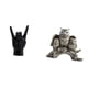thumbnail image 1 of Escultura Creativa De Búho Con Gesto De Mano De Roca, Estatua Moderna De Animal Con Señal De Mano Para Decoración De Apartamento, Dormitorio, Sala De Estar Y Oficina., 1 of 8