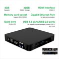 thumbnail image 2 of Asistente de Hogar Inteligente Negro con Puerto USB 3.0/2.0, 4 GB Más 32 GB de Núcleo Cuádruple -A53, Compatible con ZigBee 2MQTT., 2 of 7