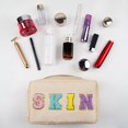 thumbnail image 4 of Bolsa de cosméticos TANGJMXG impermeable para mujer estilo preppy, 4 of 5