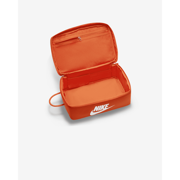 Nike Shoe Box Bag, 12L, Orange White, DA7337-133, 14' L X 9