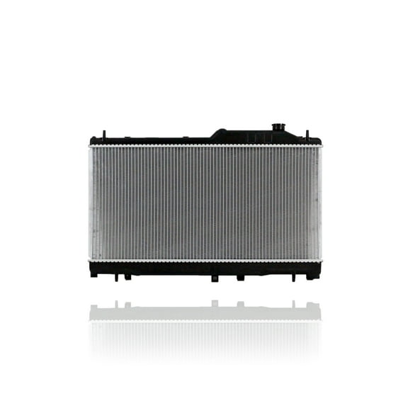 Radiator - Pacific Best Inc. Fit/For 13258 12-16 Subaru Impreza 4Cy 2.0L Manual/CVT Transmission - Plastic Tank, Aluminum Core