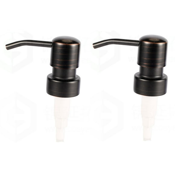 LEXON Oil Bronze 304 Stainless Steel Soap and Lotion Dispenser Pump Pack of 2