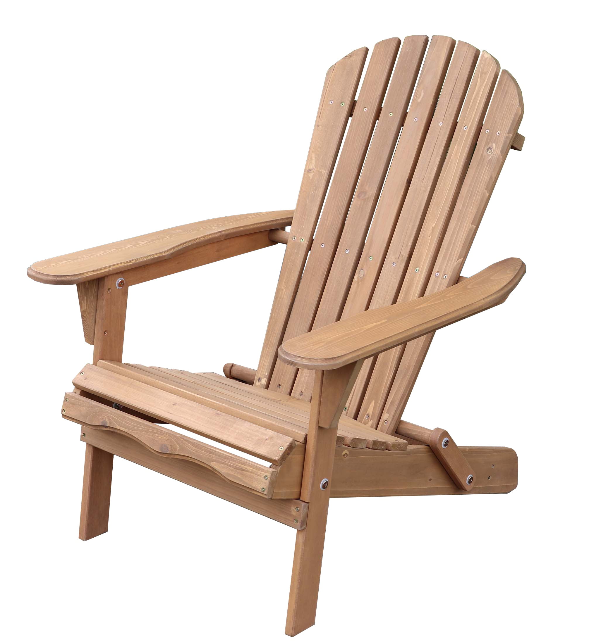 Pre-Stained Folding Adirondack Chair