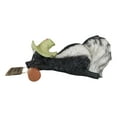 thumbnail image 4 of Hillbilly Skunk With Hat and Mead Cup Holding Funny Drunk Sign Shelf Sitter, 4 of 10
