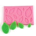 thumbnail image 3 of Wovilon Silicone Cake Molds For Baking Rose Leaves Embellisment Silicone Fondant Mould Cake Decor Sugar Chocolate, 3 of 5