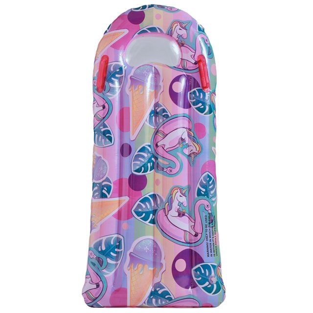 Hugtrwg Tabla Surf para Con Asa Almohadilla Playa para Piscina (unicornio)