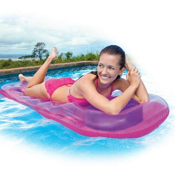 INTEX 18-Pocket Suntanner Pool Mat, Blue