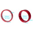 thumbnail image 4 of Splihome 5 Pcs Fourches de Vélo en Alliage d'Aluminium, 5Mm/10Mm, 4 Couleurs Rouge, 4 of 8