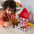 thumbnail image 2 of MAGNA-TILES Farm Animals 25-Piece Magnetic Construction Set, The ORIGINAL Magnetic Building Brand, 2 of 6