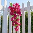thumbnail image 2 of HWRETIE Artificial Bougainvillea Wall Hanging,Green Plants Home Wall Decor, 2 of 6