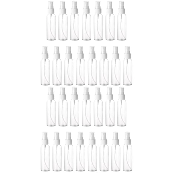 30 Pcs Spray Bottles Car Greasy Dirt Container Travel Mini Portable Liquid Fine Mist