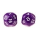 thumbnail image 3 of 10 dados acrílicos opacos D16 de 16 caras y 14 mm para juegos de rol. Púrpura, 3 of 7