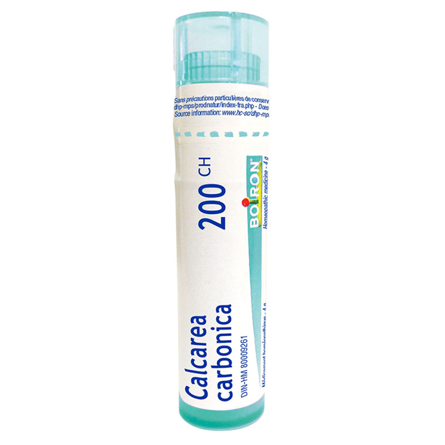 Boiron Calcarea Carbonica 200CH - Médicament Homéopathique - 4g (Env. 80 Granules)