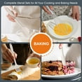 thumbnail image 5 of Vesteel 15-Piece Kitchen Utensils Set, Silicone Cooking Utensils with Holder, Non-stick Cookware Friendly & Heat Resistant - Khaki, 5 of 7