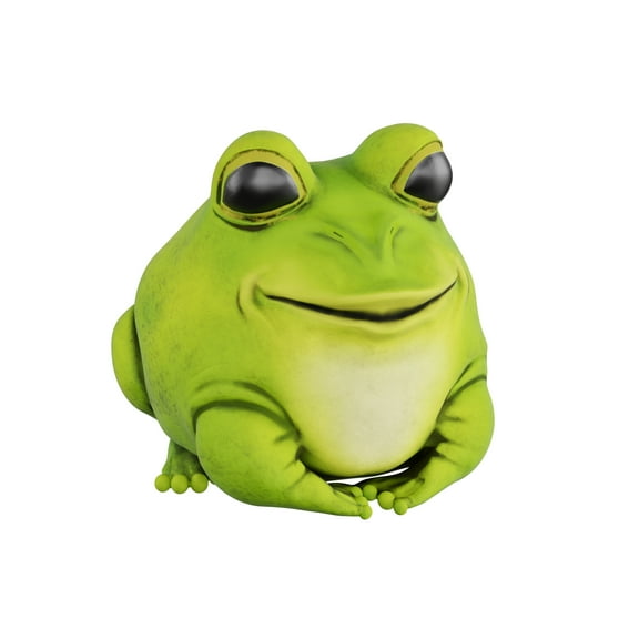 Frog Statue-Resin Chubby Animal Figurine