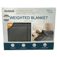 thumbnail image 5 of Prima Charcoal 12 lbs Microfiber Weighted Blanket 48"x72", 5 of 5