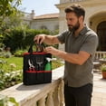 thumbnail image 5 of Garden Tool Bag, Gardening Tool Organizer Tote with Multiple Pockets Heavy Duty Garden Tool Storage Bag Portable Yard Work Handbag without Tools, 5 of 6