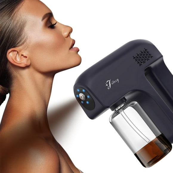 Cordless Spray Tan Machine, Portable Rechargeable Spray Tan Gun for Salon, Beach Tan, Mobile Tan, Lightweight Airbrush Tanning Machine(380ml)