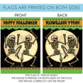 thumbnail image 5 of Toland Home Garden Dancing Skeletons Spooky Halloween Flag Double Sided 28x40 Inch, 5 of 5